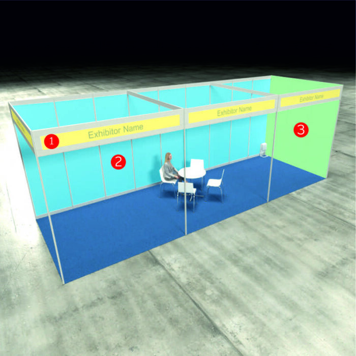 Grafismo adicional - Stand Tipo 1 | Square (ver opções) - Image 2