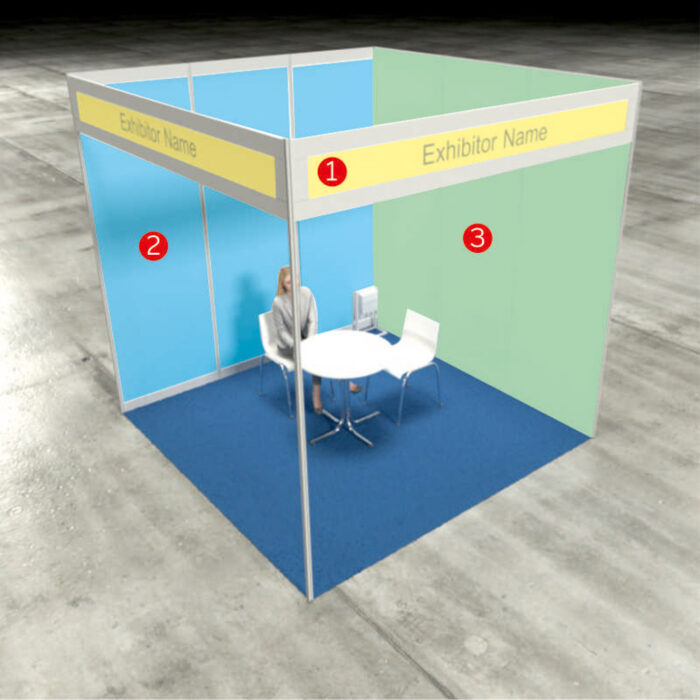 Grafismo adicional - Stand Tipo 1 | Square (ver opções)